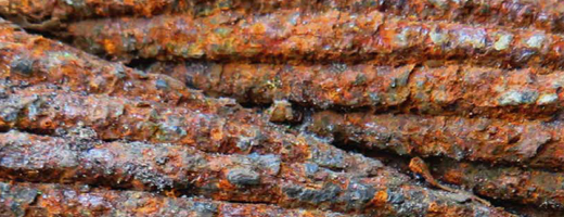 Enlargement of external corrosion